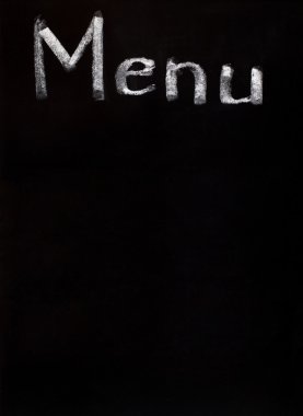 tahtaya yazılan menüsü