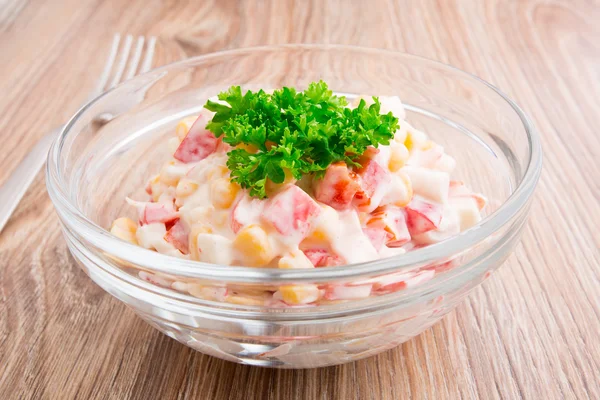 Salad in a bowl — Stock Photo, Image