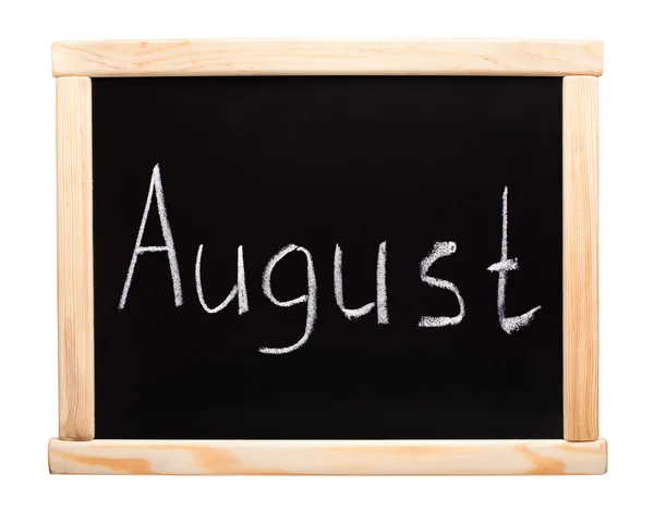 Monat August — Stockfoto
