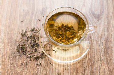 yeşil çay bardağı