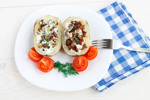 Gebakken aardappel — Stockfoto