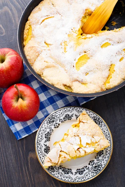 Tarte aux pommes — Photo