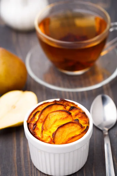 Tarte aux poires fraîches — Photo