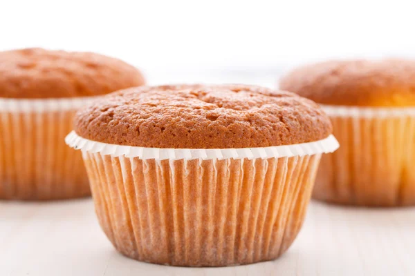 Smakelijke muffin gebak — Stockfoto