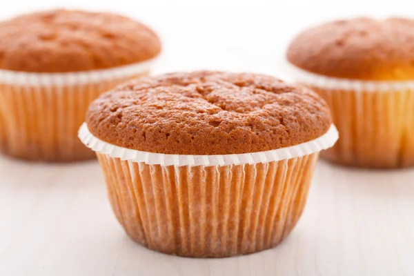 Smakelijke muffin gebak — Stockfoto