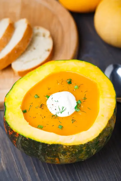 Zuppa di zucca — Foto Stock