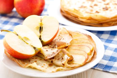 bir plaka üzerinde gözleme