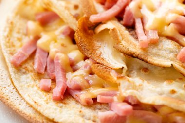 bir plaka üzerinde gözleme