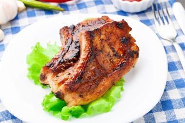 Kızarmış domuz loin
