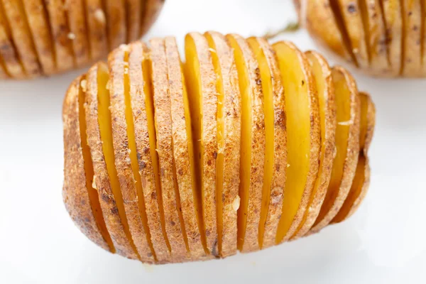 Patatas al horno de acordeón — Foto de Stock