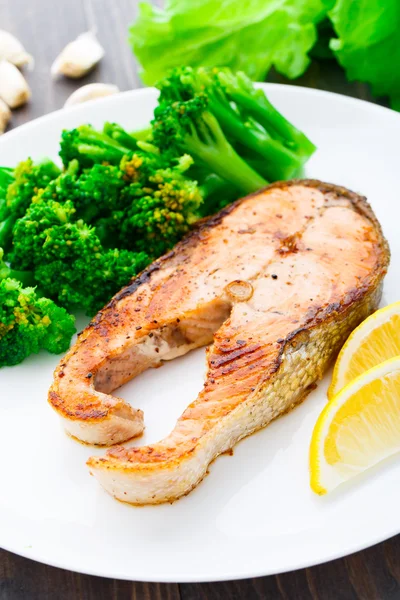 Carne de salmón — Foto de Stock