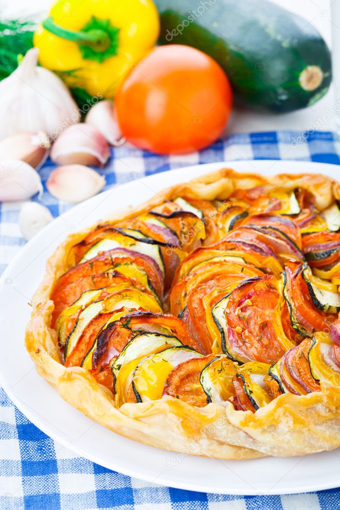 Galette ratatouille Stock Photo by ©vankad 37817839