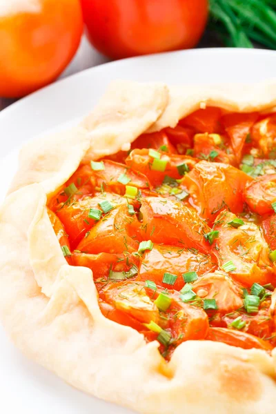 Tomato galette — Stock Photo, Image