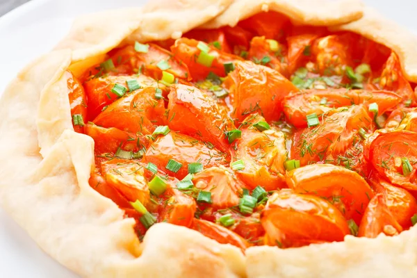 Tomato galette — Stock Photo, Image