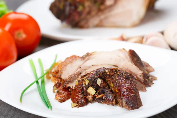 Piernas de cerdo al horno —  Fotos de Stock