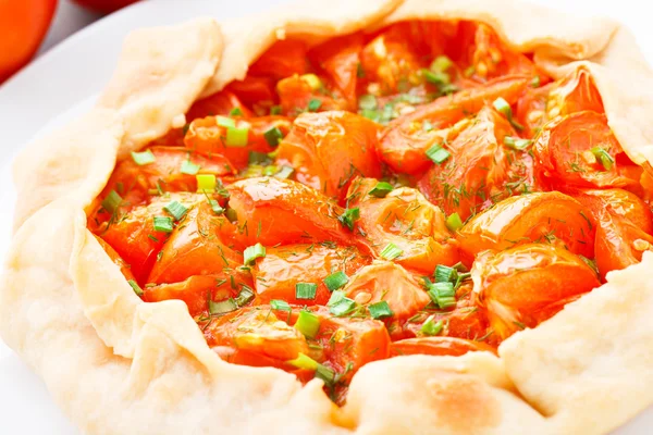 Tomato galette — Stock Photo, Image