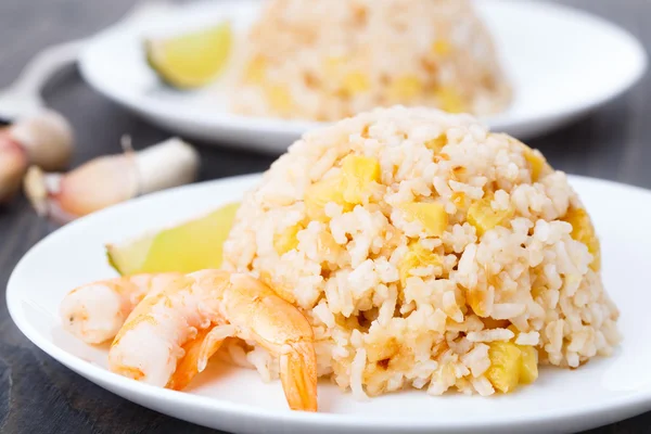 Pineapple fried rice — Stock Photo, Image