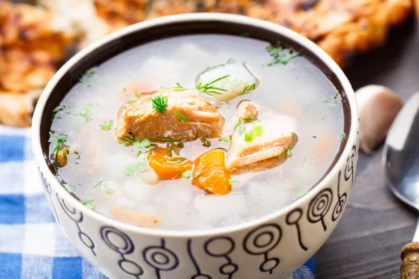 Sopa de peixe — Fotografia de Stock