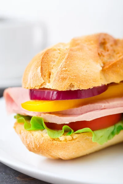 Baguette-Sandwich — Stockfoto