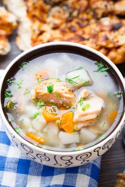 Sopa de peixe — Fotografia de Stock