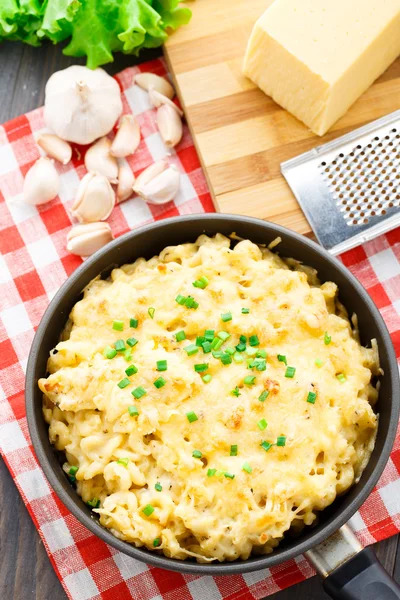 Macarrones y queso —  Fotos de Stock