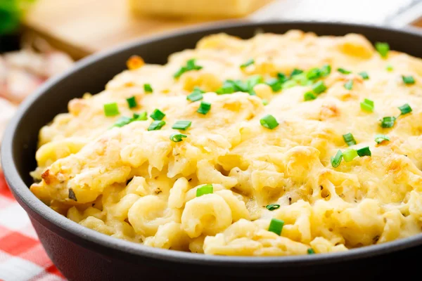 Macarrão e queijo — Fotografia de Stock