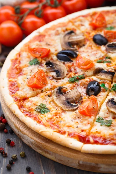 Вегетаріанські піци — стокове фото