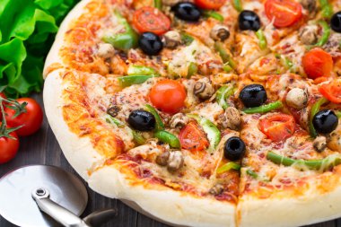 Vejetaryen pizza