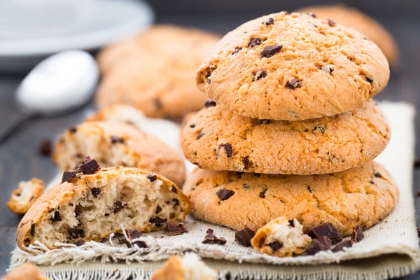 Cookies aux pépites de chocolat — Photo