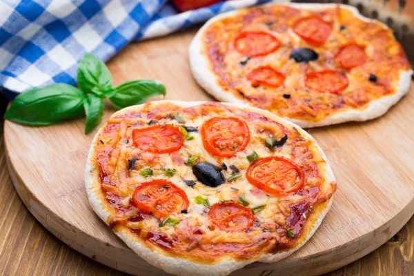 vejetaryen mini pizza