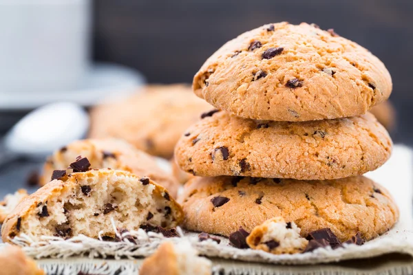 Chocolate chip cookies — Stock Photo, Image