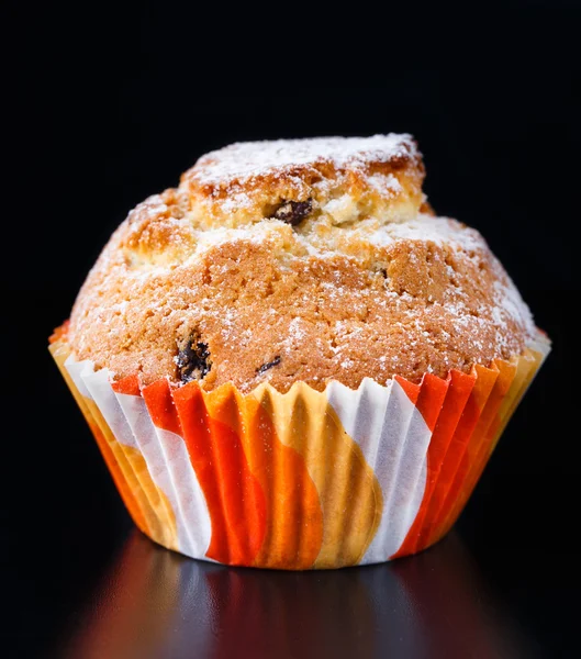 Muffin met rozijnen — Stockfoto