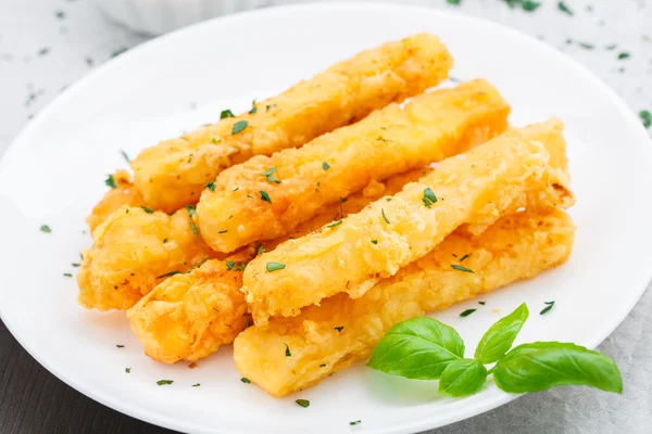 Fried cheese sticks — Stock Photo, Image