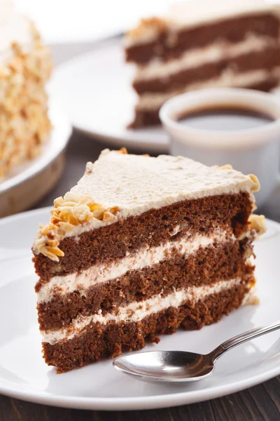 Moco ciasto migdałowe — Zdjęcie stockowe