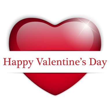 cam kırmızı parlak kalp