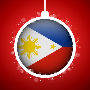 Noel top ile Filipinler bayrağı
