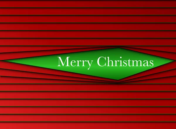 Merry Christmas Stripes — Stock Vector