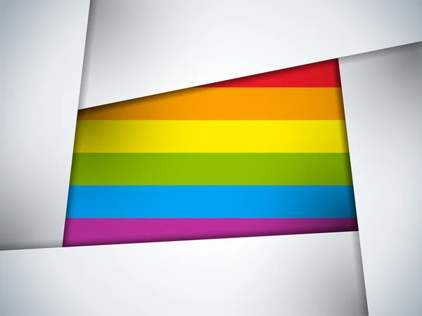 Bouton brillant en verre carré Gay — Image vectorielle