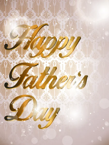 Carte Happy Fathers Day — Image vectorielle