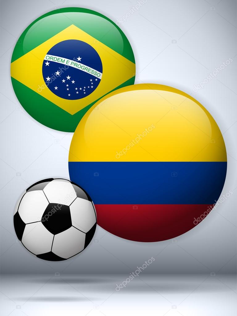 Japão Vs Brasil Soccer Match, Cores Nacionais, Bandeiras Nacionais, Campo  De Futebol, Jogo De Futebol, Copiar Espaço Foto de Stock - Imagem de  batidas, conceito: 200670920