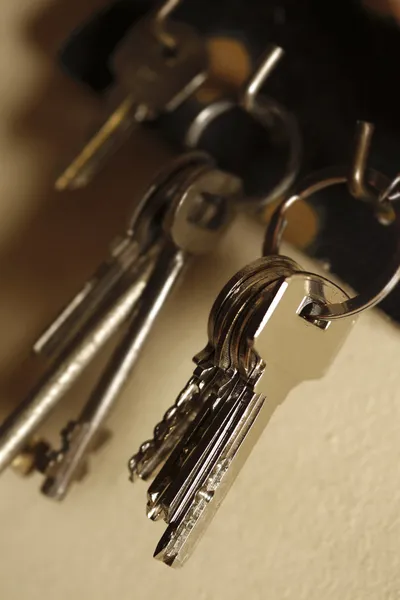 Apartment keys — Stock Photo, Image