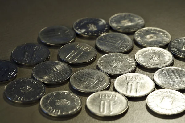 Close up photo of coins — Stock Photo, Image