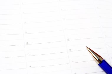 renkli kalem ve Gündem