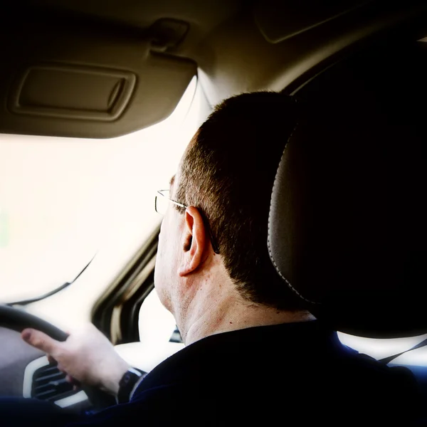 Car driver — Stock Photo, Image