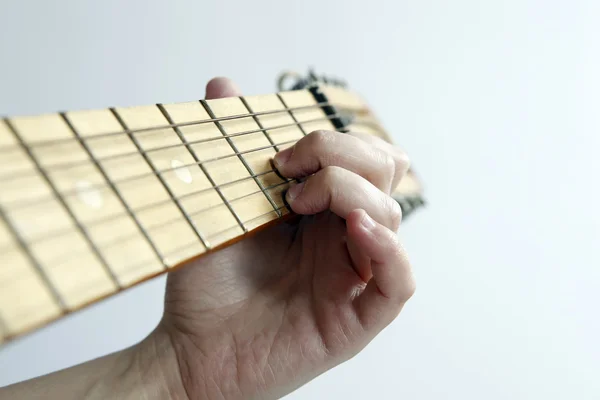 Playing the guitar — Stock Photo, Image