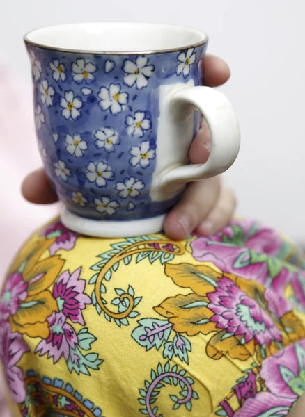 Mujer con cofee — Foto de Stock