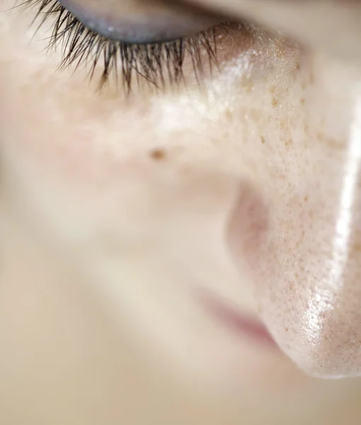 Retrato de uma mulher — Fotografia de Stock