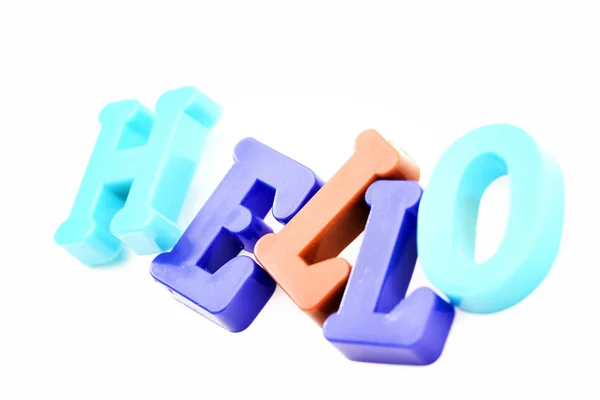 Close-up of letters — Stock Photo, Image