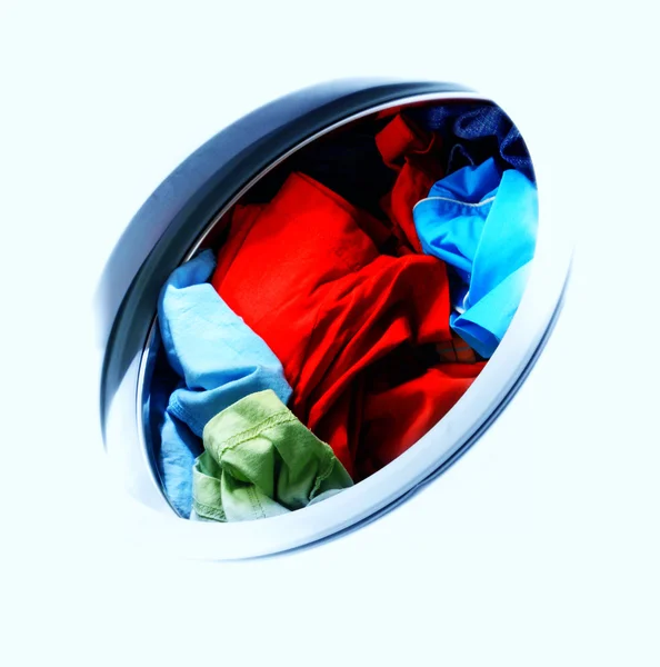 Clothes in laundry — Stock Photo, Image