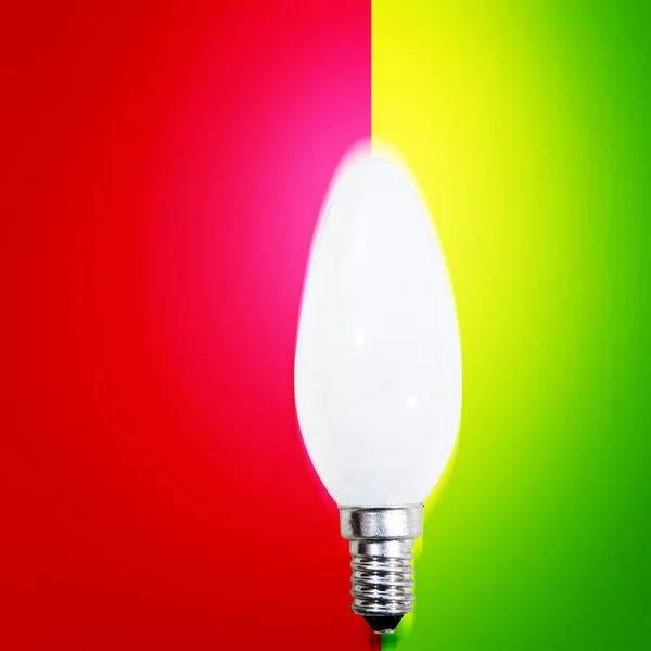 Witte lamp — Stockfoto